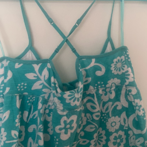 Aeropostale Beachy Summer Floral Spaghetti Strap Tank Top - Medium - Picture 4 of 5